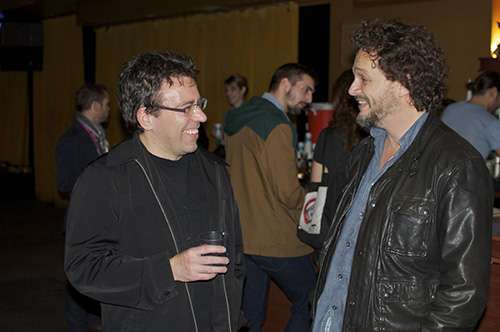 Lab Juror, Warren Etheredge, and Lab funding assistance recipient, Tony Fulgham.