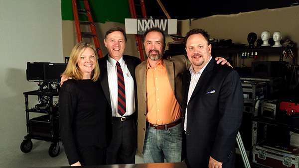 Amy Lillard, WF Executive Director, Rich Cowan, NxNW Founder, Greg Smith, WF Board Member, and Harry Sladich, WF Board Member.