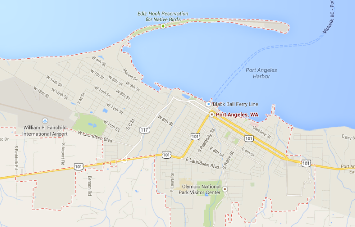 Port Angeles Map