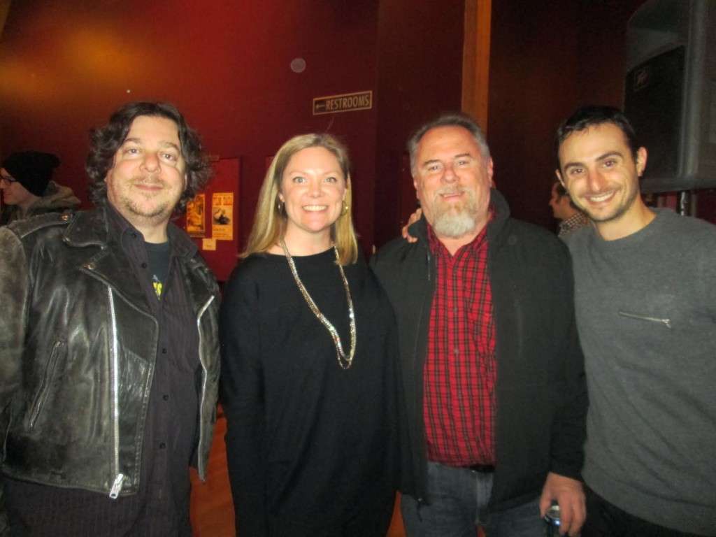 Matt Levinthal, Washington Filmworks Executive Director Amy Lillard, Doug Du Mas, and Brian Campbell.