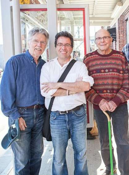 Tom Skerritt, Warren Etheredge, and Stewart Stern.