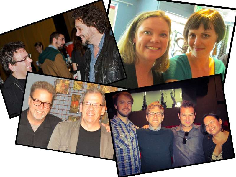 Washington Filmworks celebrates with past Innovation Lab funding recipients.