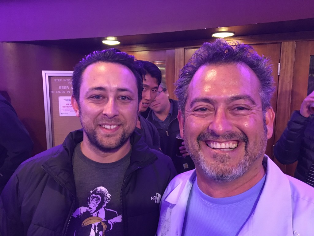 Jason McKee and Juan Mas, local directors of Washington Filmworks incentive project Z NATION. Photo credit: Washington Filmworks